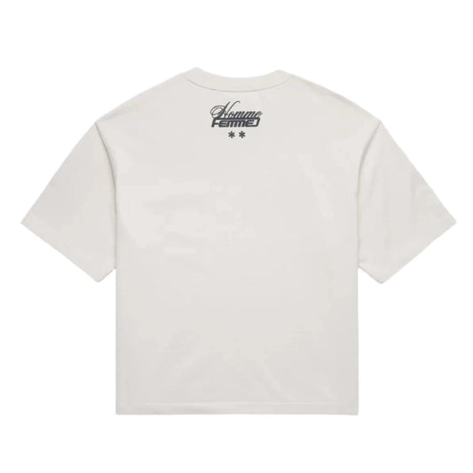 Homme Femme Destroyed Maison Tee - White