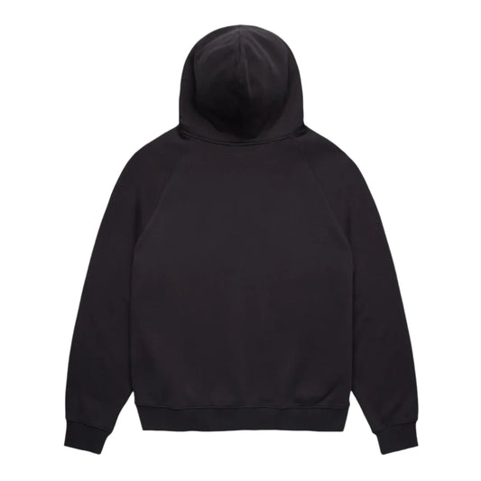 Homme Femme Space Ship Hoodie - Black