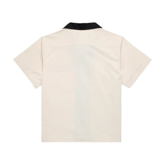 Homme Femme War Child Button Down - Cream