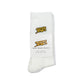 LITTLE AFRICA TRADEMARK LOGO SOCKS | WHITE