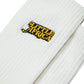 LITTLE AFRICA TRADEMARK LOGO SOCKS | WHITE