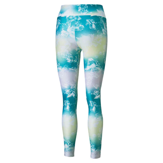 Puma Women's Crystal G. Aop High Leggings - Porcelain