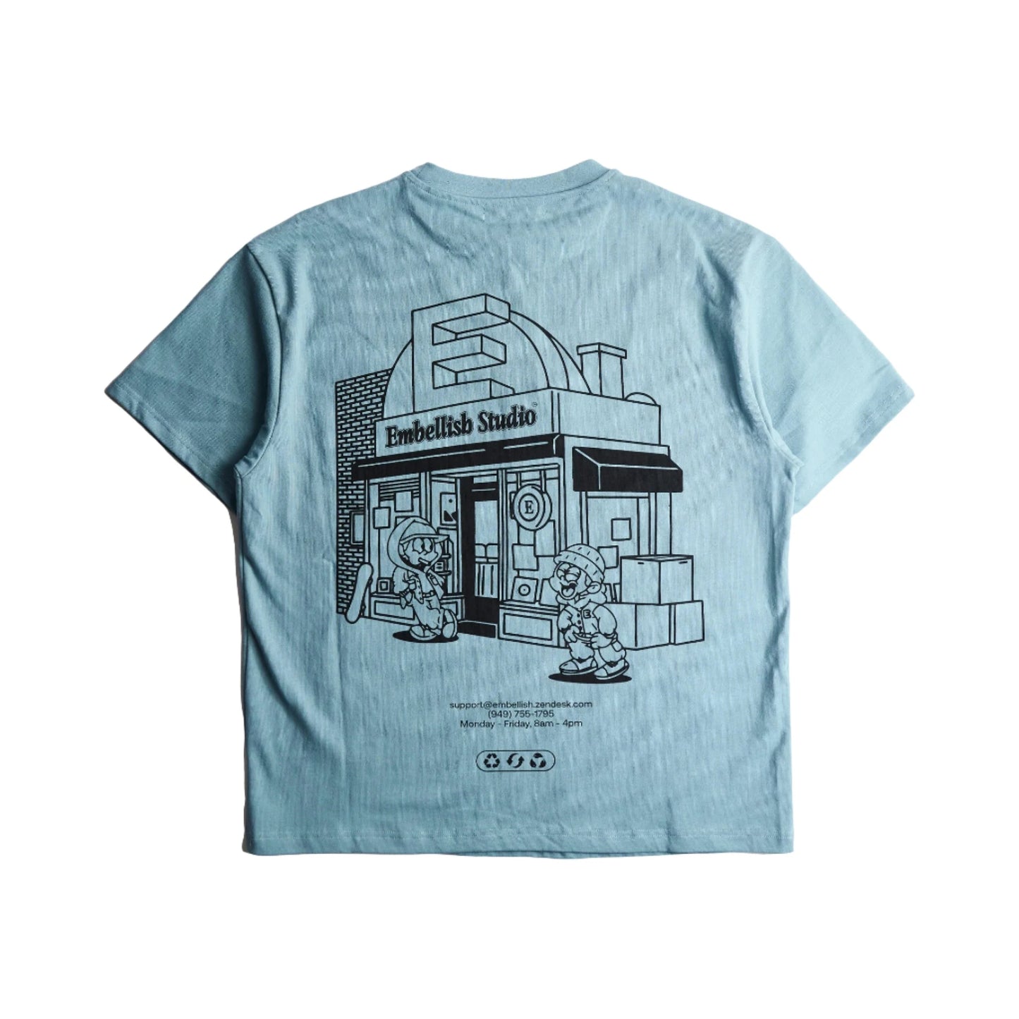 Embellish Studio Tee - Teal