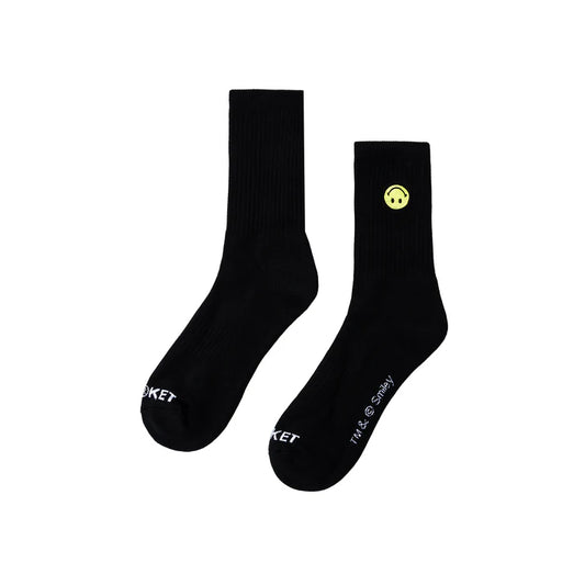 Market Smiley Grand Slam Socks - Black