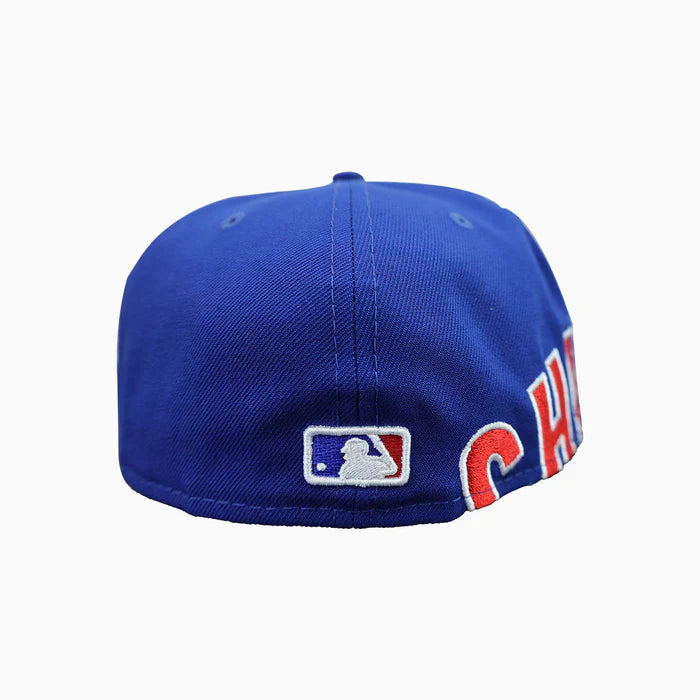 New Era 59Fifty Chicago Cubs Side split "Chicago" - Blue