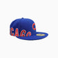 New Era 59Fifty Chicago Cubs Side split "Chicago" - Blue