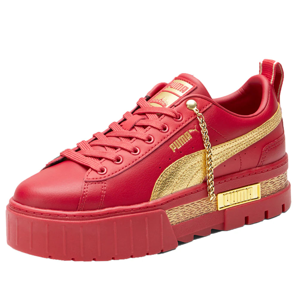 Women's Puma Mayze "I Am Determined" - Red/Gold