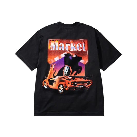 Market Bullrider Tee - Black