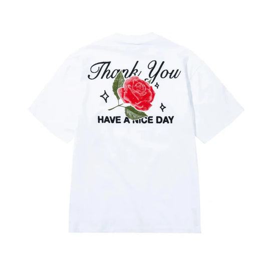 Market Thank You Nice Day Tee - White