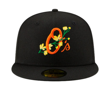 New Era 59Fifty Baltimore Orioles Side Patch World Series 1985 - "Black"