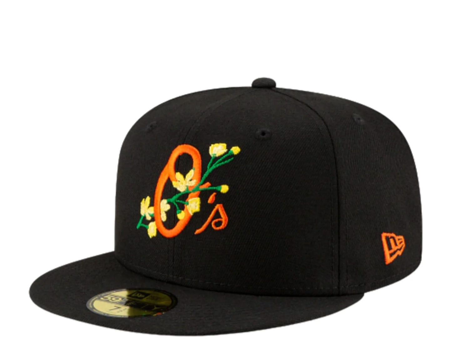 New Era 59Fifty Baltimore Orioles Side Patch World Series 1985 - "Black"