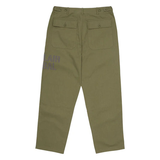 Sinclair Painted Fatigue Pants - Olive