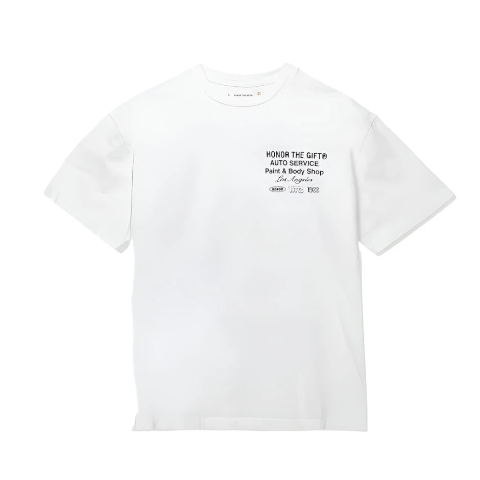 Honor The Gift Inner City Auto Service SS Tee - Bone