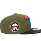 New Era 59Fifty Detroit Tigers Tiger Stadium "9-5" Fitted Hat - New Olive/Black