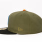 New Era 59Fifty Detroit Tigers Tiger Stadium "9-5" Fitted Hat - New Olive/Black