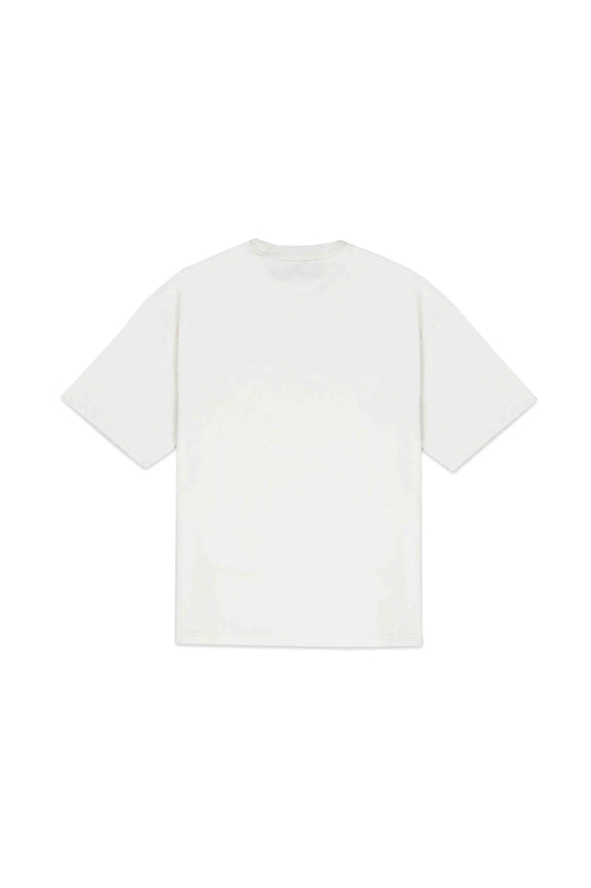 Purple Oversized SS Tee - Off White