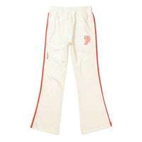 Purple MWT Fleece Flared Pants - Off White