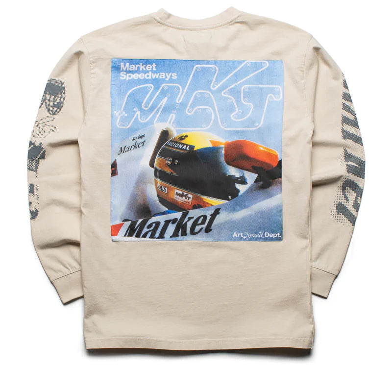 Market Corsa Long Sleeve T-Shirt - Ecru