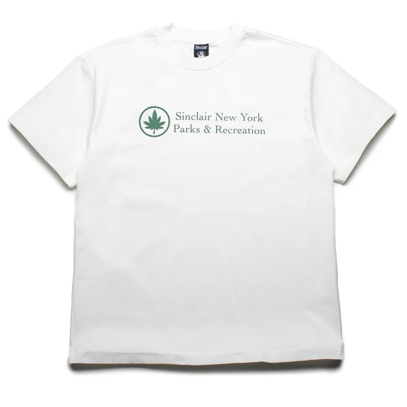 SINCLAIR PARKS AND REC TEE | WHITE