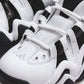 Men's Adidas Crazy 8 - Cloud White/ Core Black/ Collegiate Purple