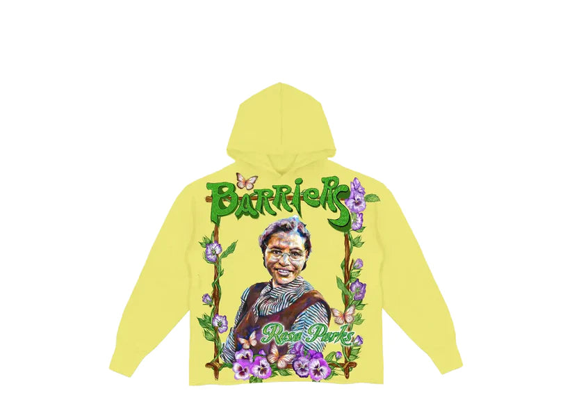 BARRIERS ROSA PARK HOODIE YELLOW