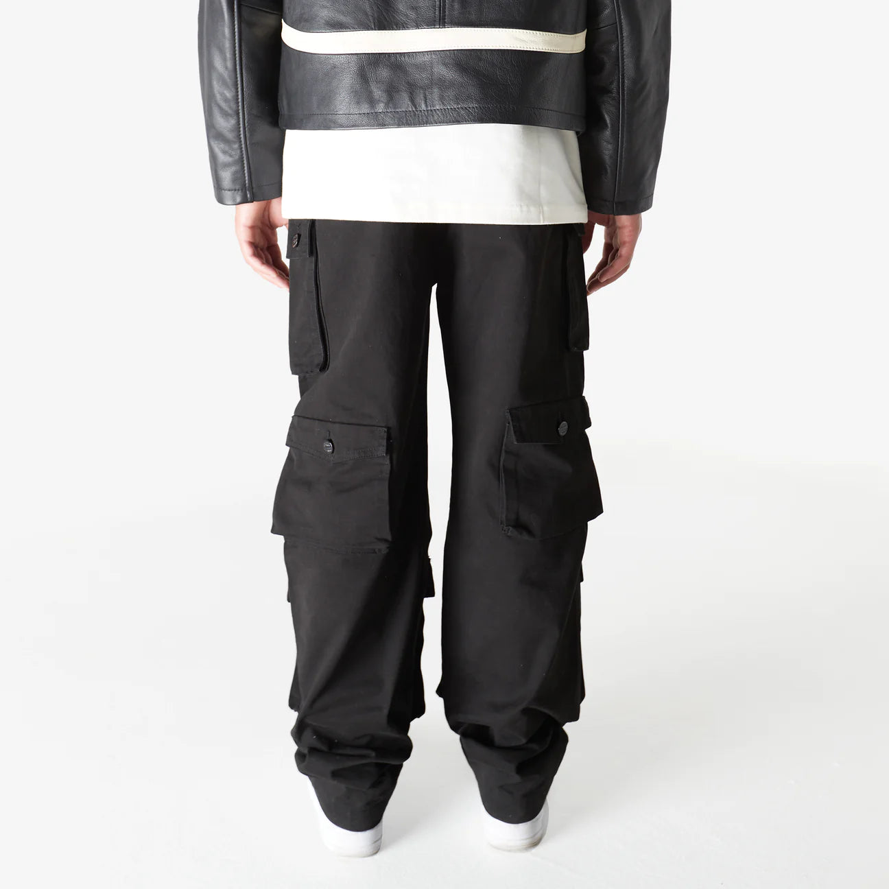 Homme Femme Bourne Cargo Pants - Black