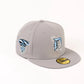 (Final Push) New Era 59Fifty Detroit Tigers "2000 All Star Game" Fitted Hat - Silver/Blue