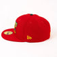 (Final Push) New Era 59Fifty Buffalo Bisons "30 Seasons" Fitted Hat - Scarlet/Gold