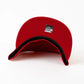 (Final Push) New Era 59Fifty Buffalo Bisons "30 Seasons" Fitted Hat - Scarlet/Gold