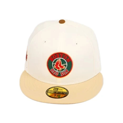 New Era 59Fifty Boston Red Sox 100 Years Fenway Park "Eggnog Park" Fitted Hat