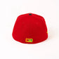 (Final Push) New Era 59Fifty Buffalo Bisons "30 Seasons" Fitted Hat - Scarlet/Gold